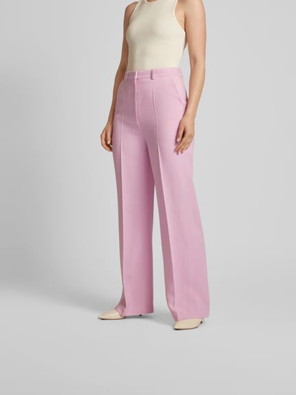 Nanushka Pantalon met persplooi Roze - 4