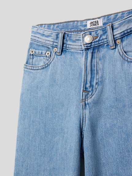 JACK & JONES Jeansy o kroju baggy fit z 5 kieszeniami model ‘ALEX’ Jasnoniebieski 2