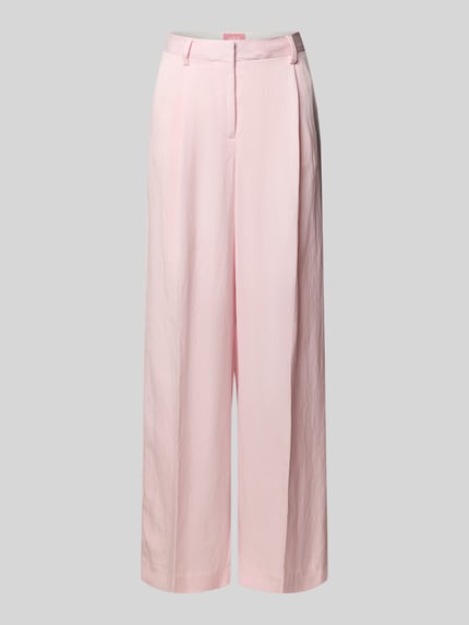 Hose aus Lyocell-Mix Modell 'EMMA' Shop The Look MANNEQUINE