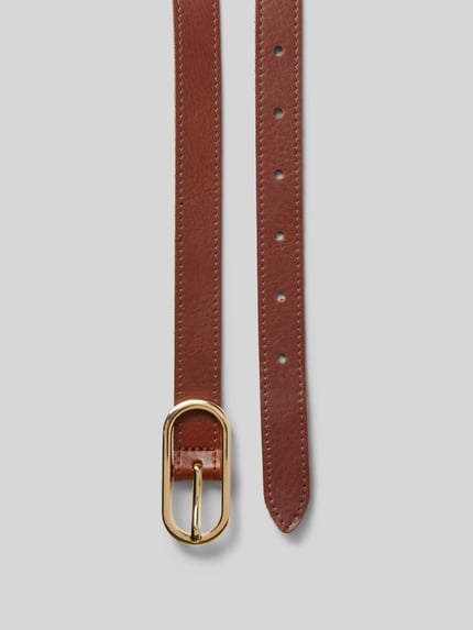Tamaris Leren riem met doornsluiting Cognac - 3