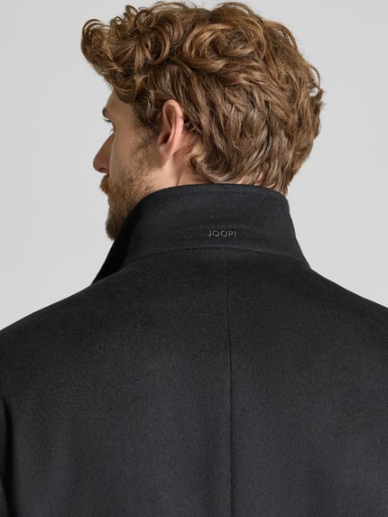 JOOP! COLLECTION Mantel mit hohem Stehkragen Modell 'MARAN' Black 3