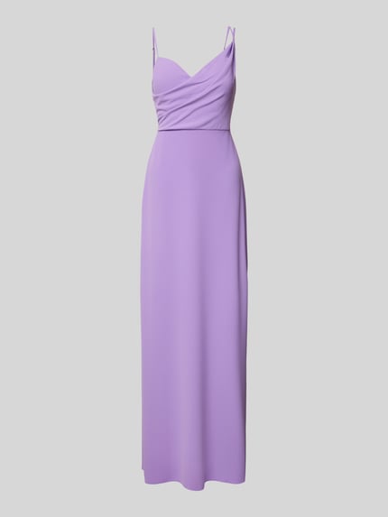 Vera Wang Bride Avondjurk in wikkellook, model 'BORDEUX' Violet - 2