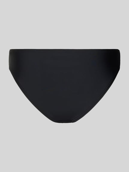 Produktfoto, Bikini-Slip mit elastischem Bund Modell 'BAOMI' von Pieces, Optik:Unifarben, Bundabschluss: Elastisch, Damen, schwarze Farbe, glatte Struktur