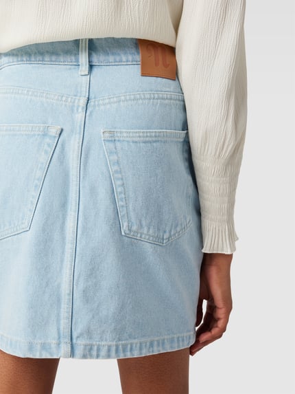 Nanushka jeansrok met steekzakken Lichtblauw - 3