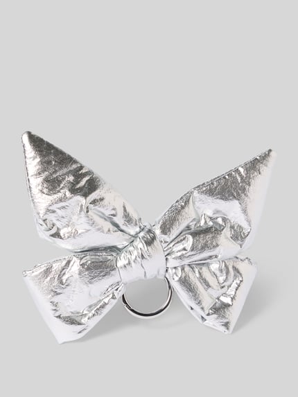 WOUF Charm in Schleifen-Optik Modell 'Silver' Silber 1