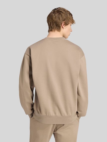 adidas Sportswear relaxed fit sweatshirt van katoenmix Kaki - 5