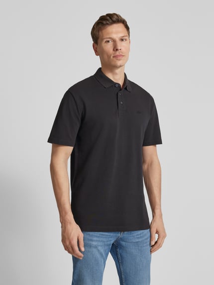 Armani Exchange Poloshirt met korte knoopsluiting Marineblauw - 4