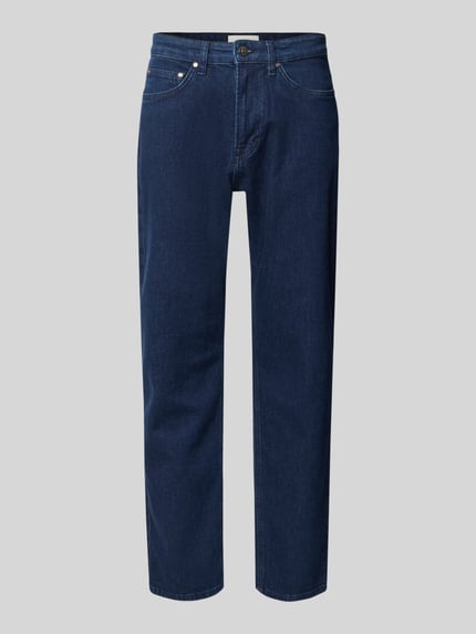 JOOP! JEANS broek met rechte pijpen in 5-pocketmodel model 'Ray' Donkerblauw - 2