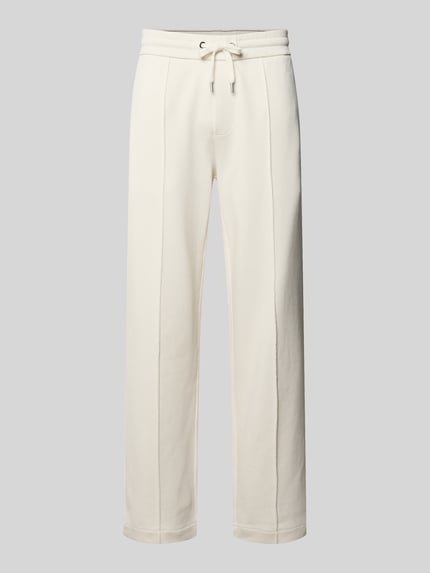 Regular Fit Stoffhose aus reiner Baumwolle Modell 'C-LEVETE 55' Shop The Look MANNEQUINE