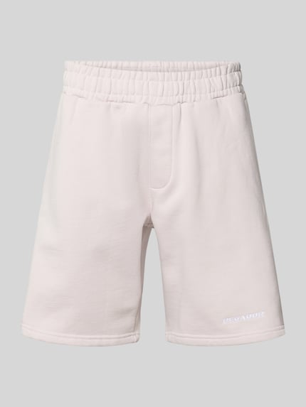 Regular Fit Sweatshorts mit Logo-Stitching Shop The Look MANNEQUINE