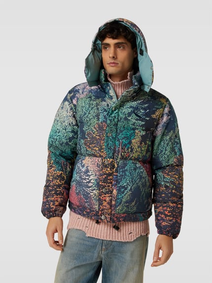 Billionaire Boys Club Kurtka puchowa z odpinanym kapturem Niebieski 3