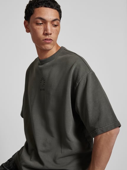 DAILY PAPER T-shirt met labelprint Zwart - 3