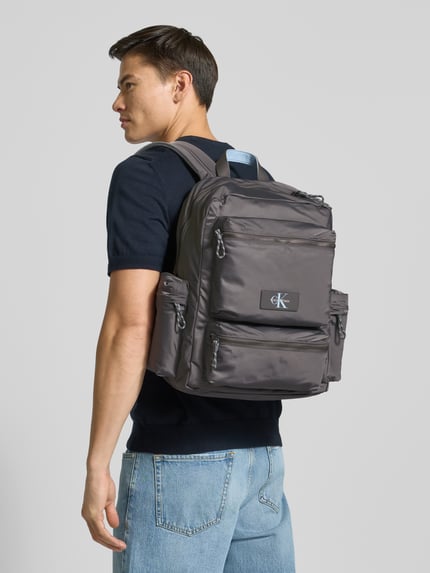 CK Calvin Klein Rugzakfunctie met Draagband Grafiet - 1