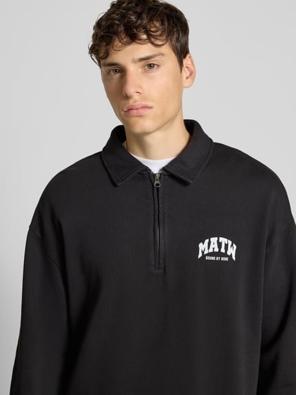 REVIEW X MATW Sweatshirt mit Label-Detail Black 3