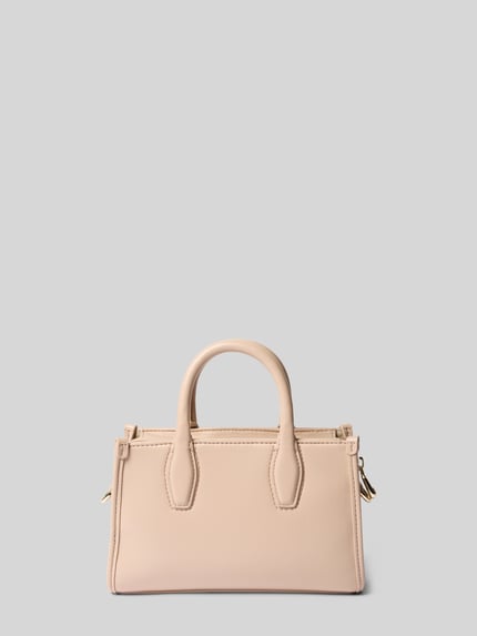 Productfoto, Umhängetasche met label-applicatie model 'SANDY SM' van BOSS, beige kunstleer met ritssluiting en hoofdvak, lederlook
