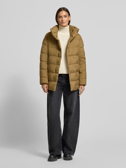 ECOALF Kurtka puchowa ze stójką model 'MOORE' Camel 1