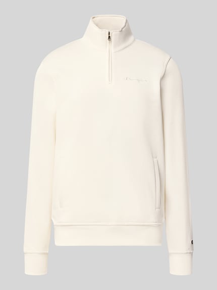 Sweatshirt mit Label-Details Shop The Look MANNEQUINE