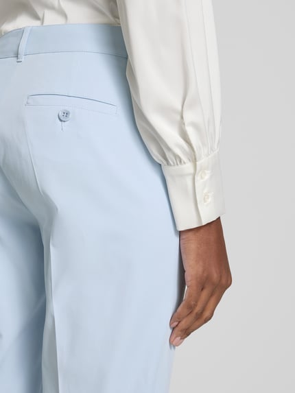 Raffaello Rossi Regular Fit Chino mit verkürztem Schnitt Hellblau 3