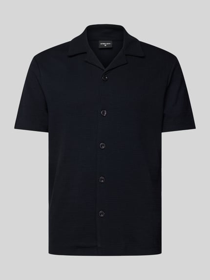 Strellson Regular Fit Freizeithemd mit Resortkragen Modell 'Filip' Dunkelblau 2