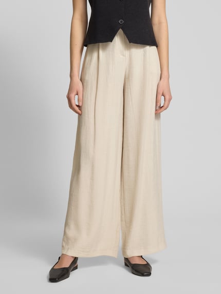 Christian Berg Woman Stoffhose mit Seitentaschen Ecru 4