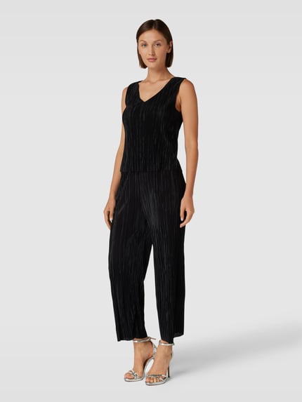 Betty Barclay Jumpsuit met plissévouwen Zwart - 1