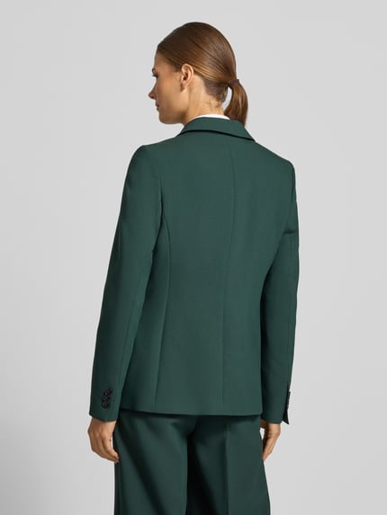 MORE & MORE żakiet o kroju slim fit z kieszeniami z patką Butelkowy zielony 5