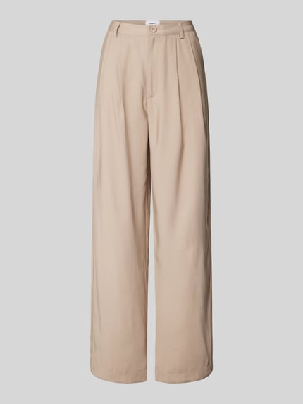 Moves Wide Leg Stoffhose mit Eingrifftaschen Modell 'Nimma 1867' Sand 2