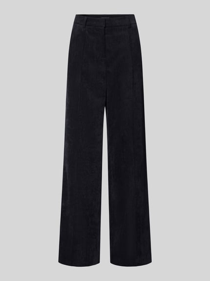 Wide fit stoffen broek in corduroy look Shop The Look MANNEQUINE
