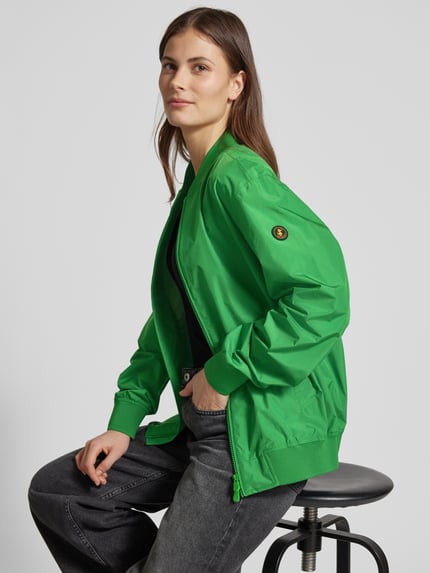 Save The Duck Bomberjacke mit Zweiwege-Reißverschluss Modell 'OLEN' Gruen 3