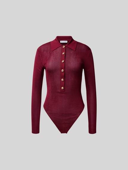 Body aus reiner Viskose Shop The Look MANNEQUINE