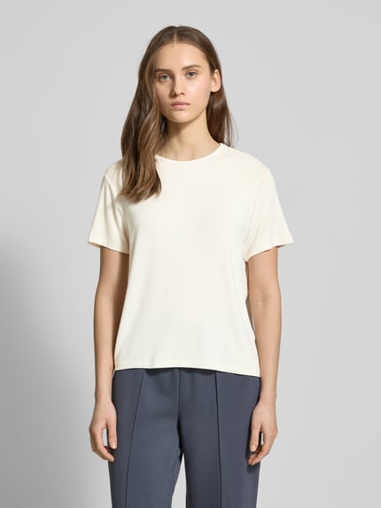 Calvin Klein Underwear T-shirt z okrągłym dekoltem model 'ULTRA SOFT’ Beżowy 4