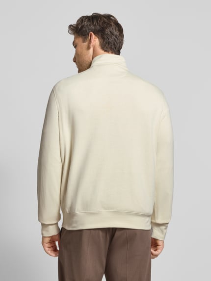 Polo Ralph Lauren Sweatshirt mit Label-Stitching Ecru 5