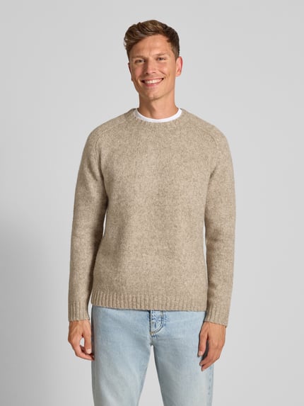 Tiger of Sweden Strickpullover mit Alpaka-Anteil Modell 'Adryan' Sand 4
