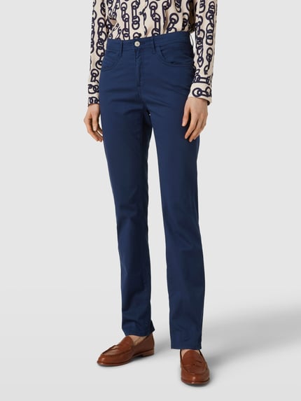 Brax Slim Fit Hose mit Eingrifftaschen Modell 'STYLE.MARY' Marine 4