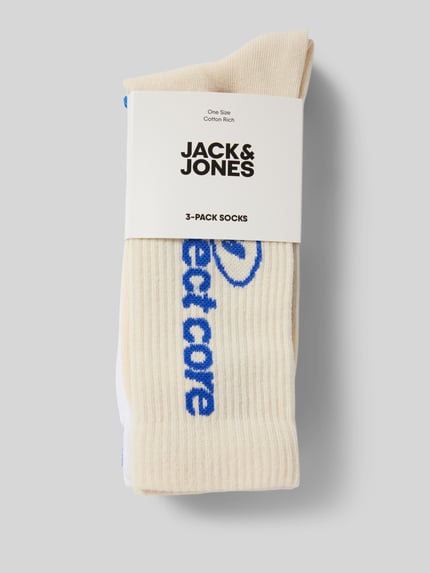 JACK & JONES Socken mit Stretch-Anteil Modell 'AERO' im 3er-Pack Royal 3
