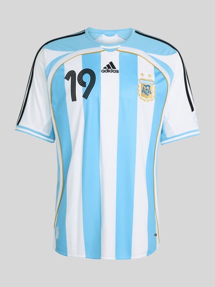adidas Sportswear Regular Fit Trikot mit Logo-Stitching Modell 'MESSI' Weiss 2