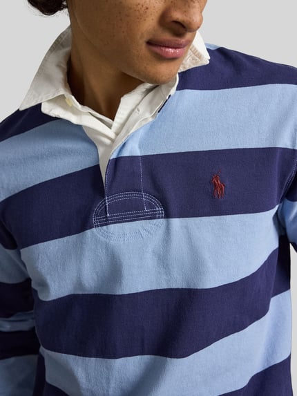 Polo Ralph Lauren Regular Fit Sweatshirt aus reiner Baumwolle Blau 3