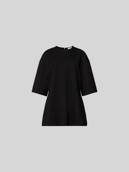 Filippa K Oversized T-shirt van viscosemix Zwart - 2