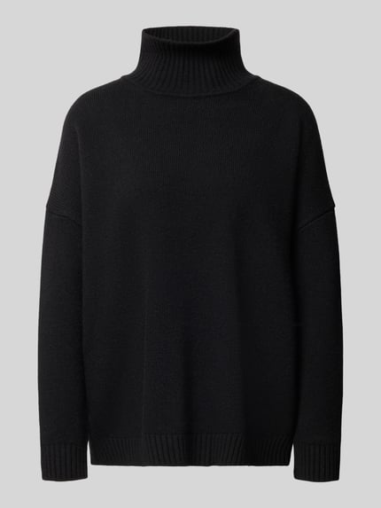 Loose Fit Pullover aus reiner Wolle Modell 'BORGIA' Shop The Look MANNEQUINE