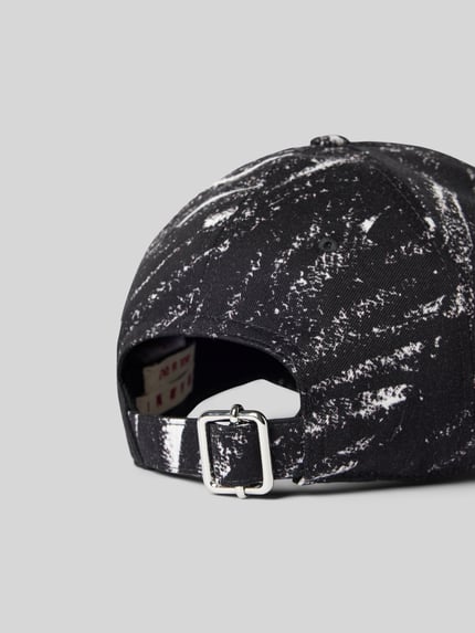 Marni Baseballpet met labelprint Zwart - 4