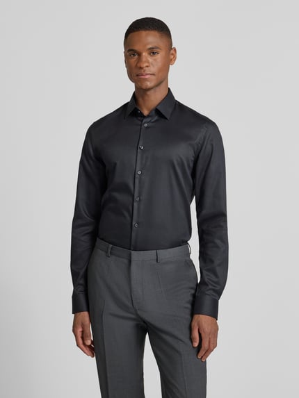 Jake*s Business-Hemd mit Allover-Muster
Anthrazit 4