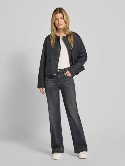 Brax Flared Jeans mit Eingrifftaschen Modell 'MAGIC MAINE' Dunkelgrau 1