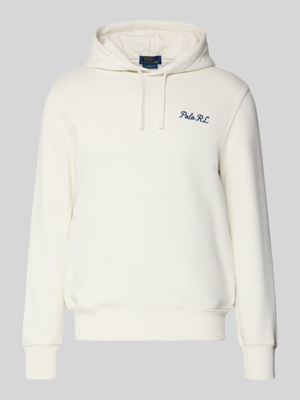 Polo Ralph Lauren Regular Fit Hoodie aus Baumwoll-Mix Offwhite 2