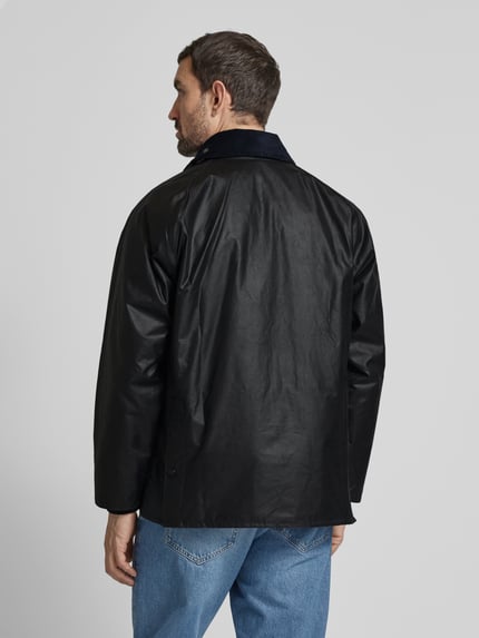 Barbour Kurtka z kieszeniami z patką model ‘BEDALE’ Granatowy 5