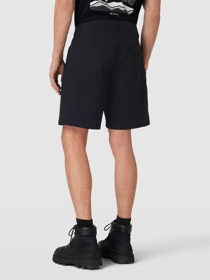 Columbia Straight Leg Bermudas in unifarbenem Design Black 5