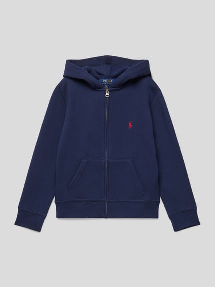 Polo Ralph Lauren Teens Sweatjacke mit Kapuze und Label-Stitching Marine 1