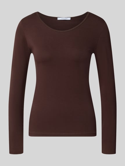 Longsleeve mit Rundhalsausschnitt Modell 'Mi44laa' Shop The Look MANNEQUINE