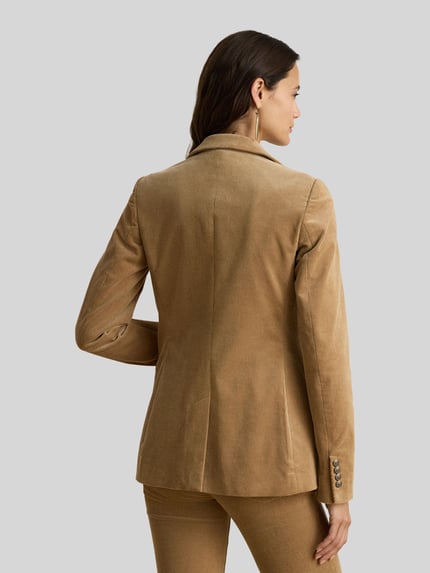 Lauren Ralph Lauren Regular Fit Kurzblazer mit Logo-Applikation Camel 5