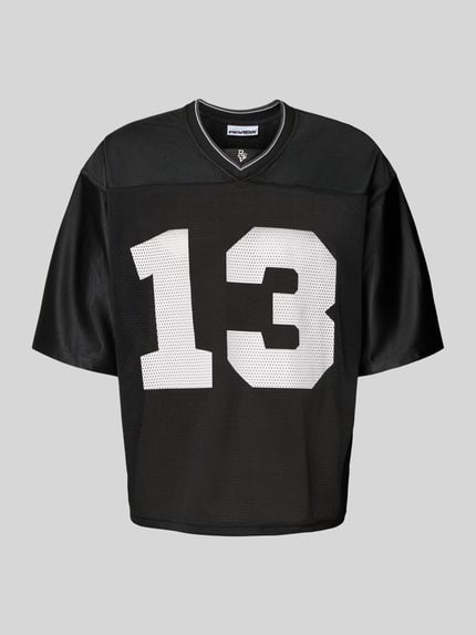 REVIEW Trikot mit Label-Stitching Black 2