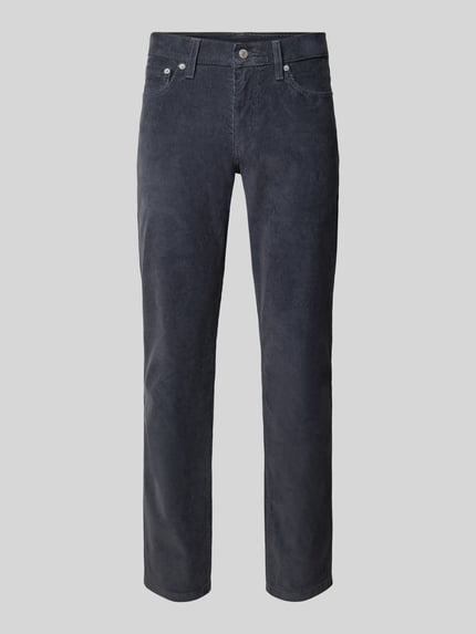 Produktfoto, dunkelblaue schmale Slim Fit Jeans aus Baumwoll-Mix Modell '511® SLIM' von Levi's®, glatte Textur, Herren Slim Fit Jeans von Levi's®
